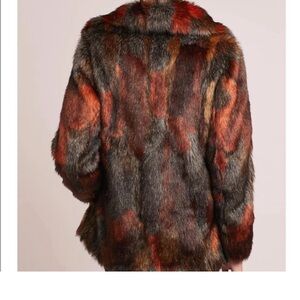 Anthropology Stevie Faux Fur Coat